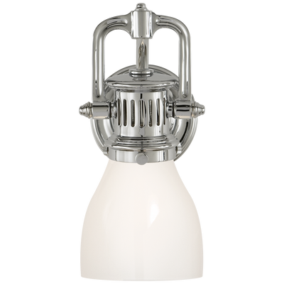 product image for Yoke Suspended Sconce with White Glass by Chapman & Myers 22