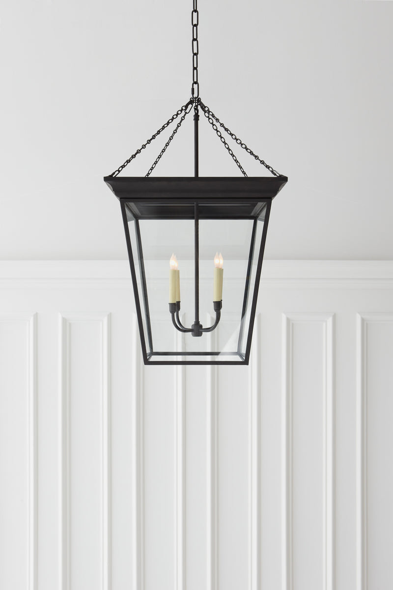 media image for Cornice Large Lantern by Chapman & Myers 251