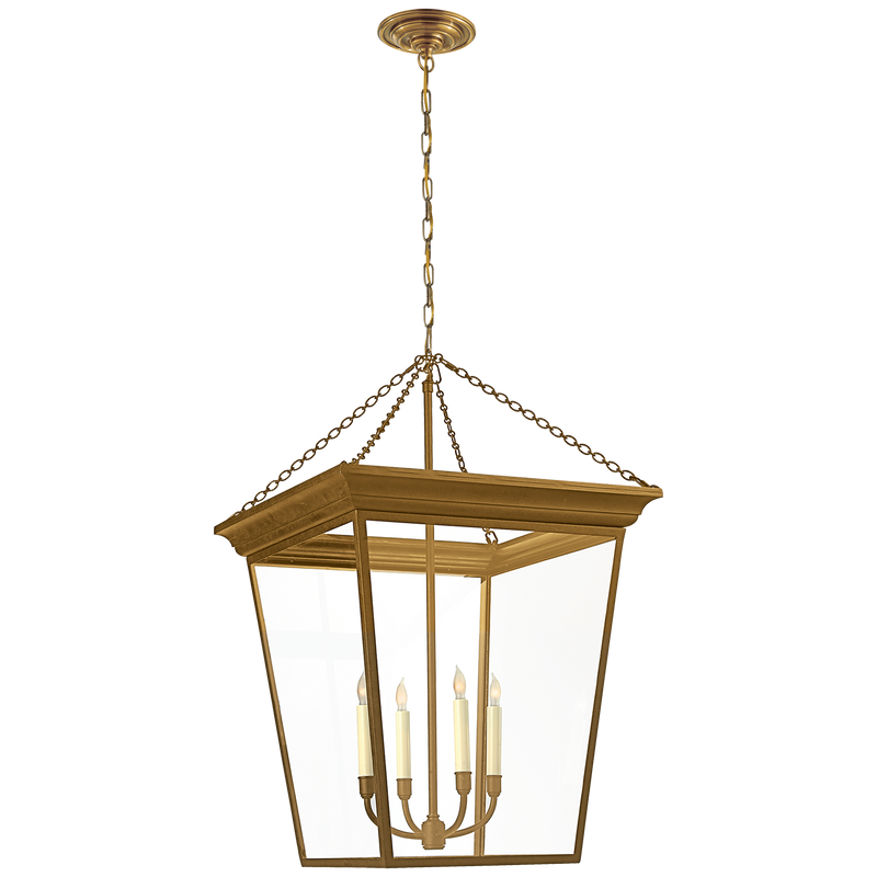 media image for Cornice Large Lantern by Chapman & Myers 216