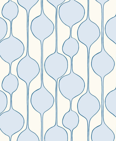 product image of sample minimalist geometric wallpaper in baby blue from the simple life collection by seabrook wallcoverings 1 539