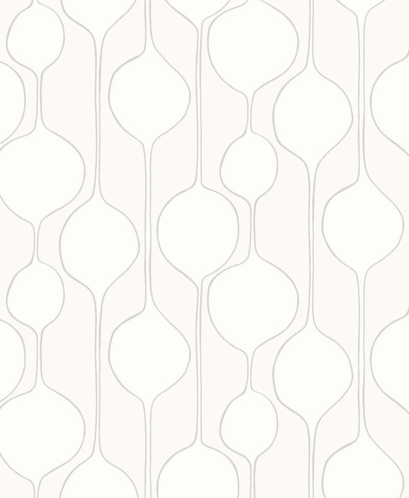 Shop Sample Minimalist Geometric Wallpaper in Egyptian Cotton from the