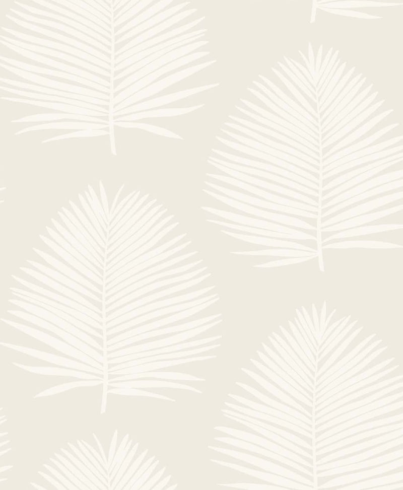 media image for sample island palm wallpaper in alabaster from the simple life collection by seabrook wallcoverings 1 247