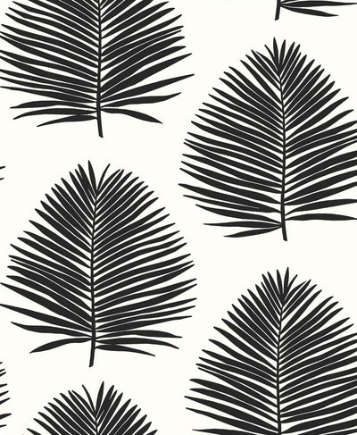 product image of Island Palm Wallpaper in Day And Night from the Simple Life Collection by Seabrook Wallcoverings 517