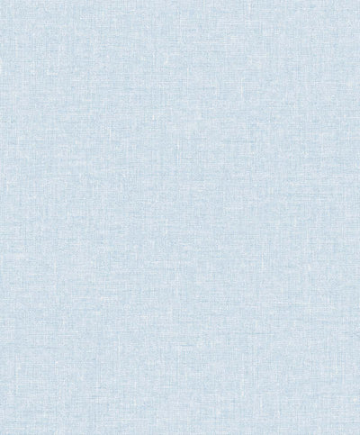 product image of Soft Linen Wallpaper in Blue Fog from the Simple Life Collection by Seabrook Wallcoverings 558