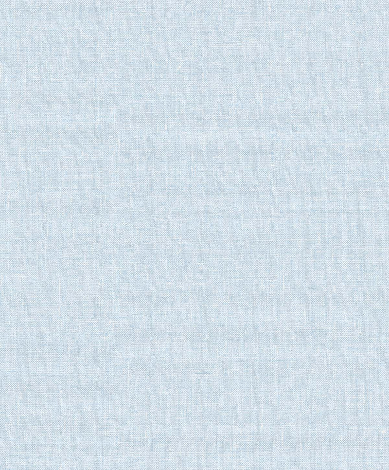 media image for Soft Linen Wallpaper in Blue Fog from the Simple Life Collection by Seabrook Wallcoverings 291