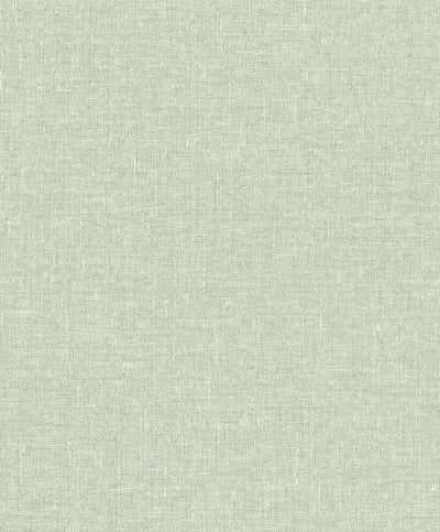 product image of sample soft linen wallpaper in sage from the simple life collection by seabrook wallcoverings 1 541