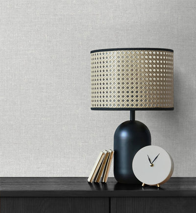 product image for Soft Linen Wallpaper in Cool Linen from the Simple Life Collection by Seabrook Wallcoverings 39