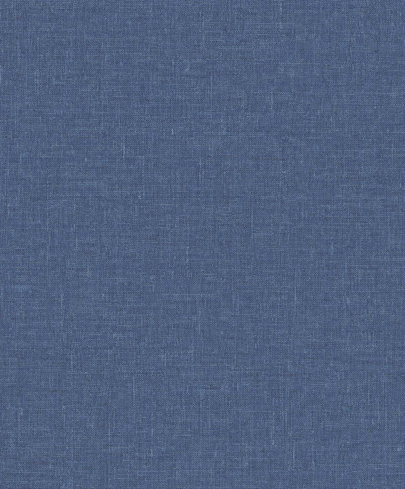 media image for Soft Linen Wallpaper in Navy from the Simple Life Collection by Seabrook Wallcoverings 246