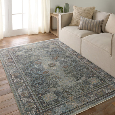 product image for israfel medallion blue green area rug by jaipur living rug156567 4 65