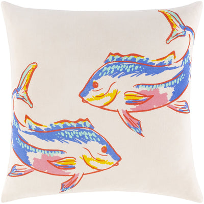 product image of Sea Life SLF-010 Woven Pillow in Cream by Surya 552