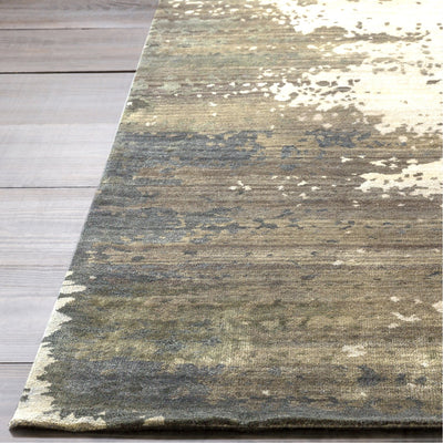 product image for Slice of Nature SLI-6404 Hand Knotted Rug in Dark Brown & Light Gray by Surya 80