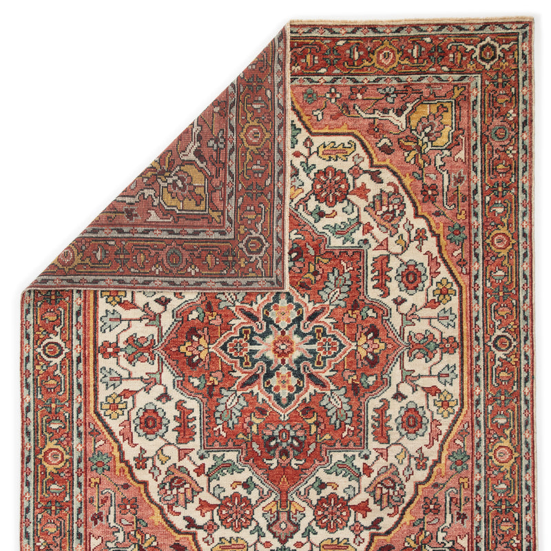 media image for tavola medallion rug in chutney oatmeal design by jaipur 3 289
