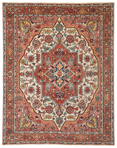 product image for tavola medallion rug in chutney oatmeal design by jaipur 1 93