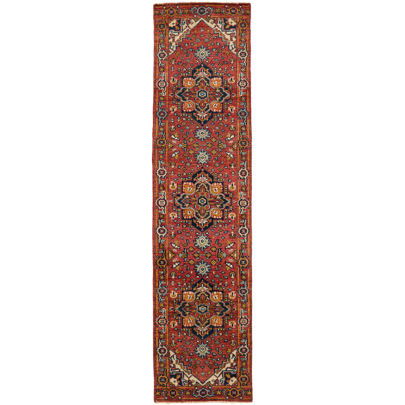 media image for willa medallion rug in oatmeal cinnabar design by jaipur 11 288