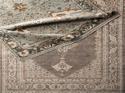product image for farwell medallion rug in moon rock parchment design by jaipur 5 83