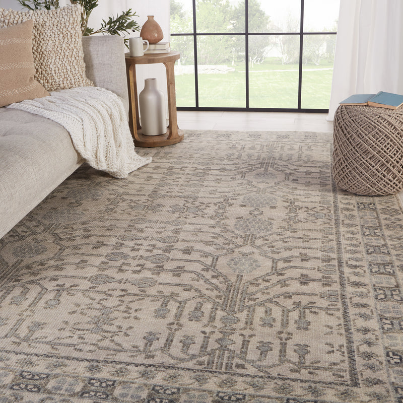 media image for Cosimo Hand-Knotted Oriental Grey Rug by Jaipur Living 232