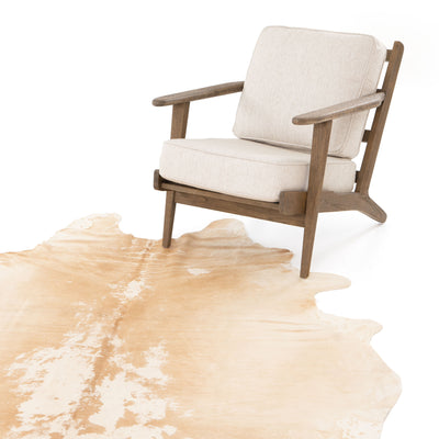 product image for Harland Modern Natural Brown Cowhide Rug 9