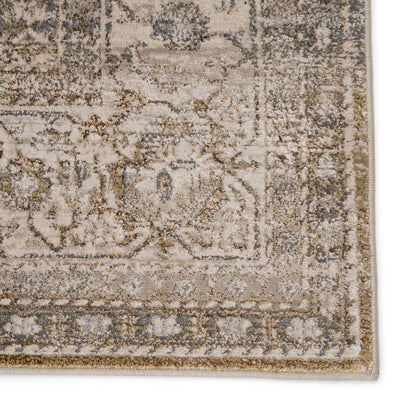 product image for Ilias Oriental Gray & Tan Rug by Jaipur Living 1