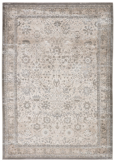 product image of Odel Oriental Gray & White Rug by Jaipur Living 595