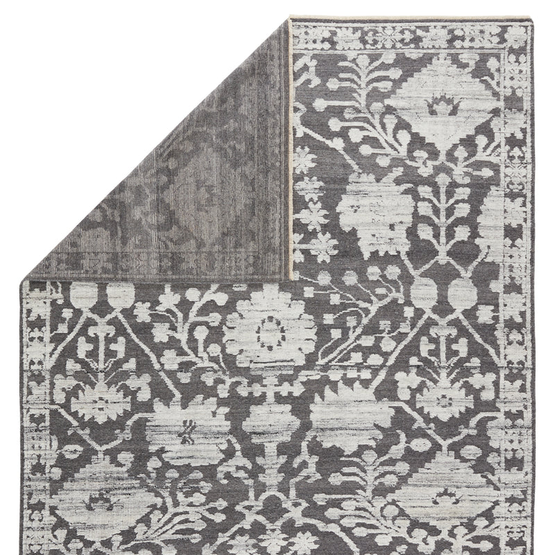 media image for riona handmade floral gray white rug by jaipur living 3 280