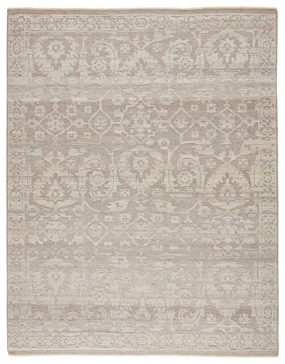 product image for ayres handmade floral taupe gray rug by jaipur living 1 0
