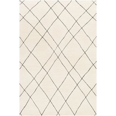 product image of Sinop SNP-2304 Hand Tufted Rug in Black & Cream by Surya 524