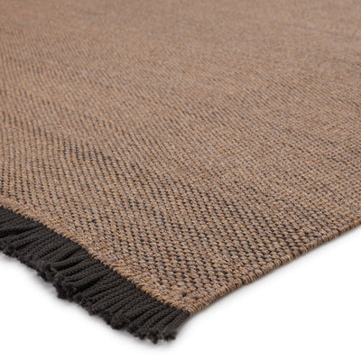 product image for savvy handmade indoor outdoor solid tan black area rug by jaipur living 2 67