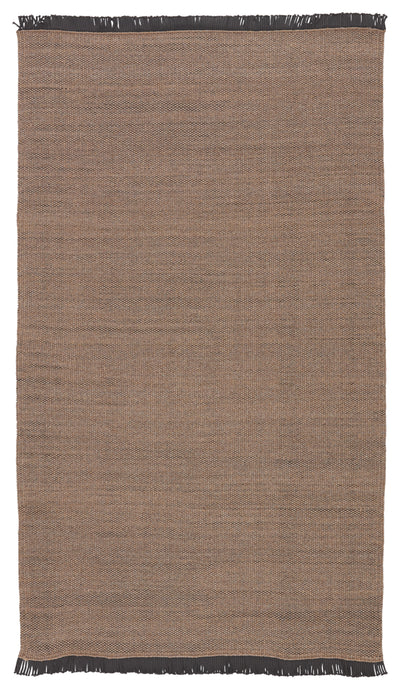 product image for savvy handmade indoor outdoor solid tan black area rug by jaipur living 1 57