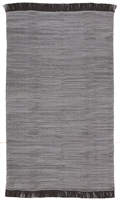 product image for savvy handmade indoor outdoor solid gray black area rug by jaipur living 1 86