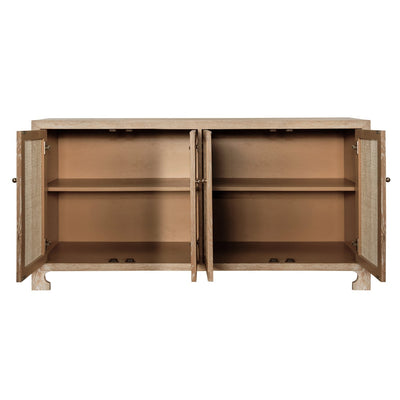 product image for Four Door Cabinet With Brass Hardware By Bd Studio Ii Sofia Co 4 16