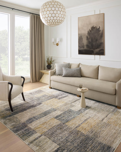 product image for Soho Contemporary Grey/Gold Rug 74