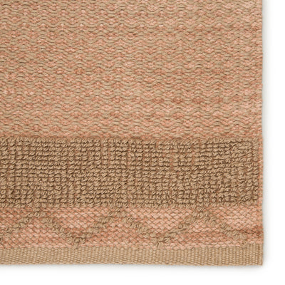 product image for Curran Natural Border Pink/ Tan Rug by Jaipur Living 49