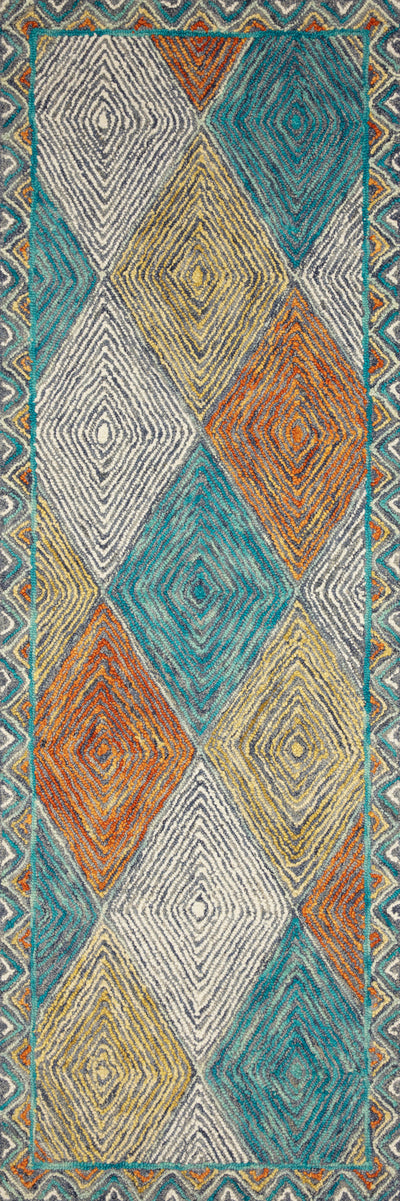 product image for Spectrum Rug in Sunset / Ocean by Loloi II 63