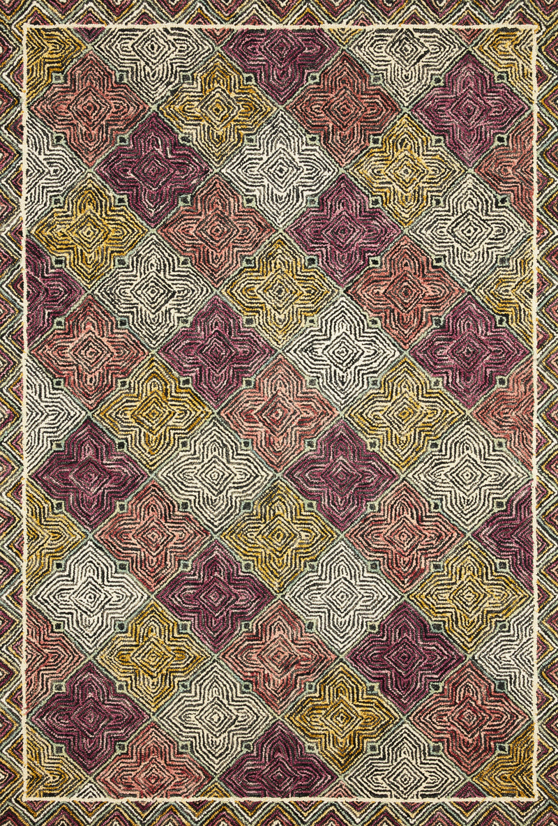 media image for Spectrum Rug in Charcoal / Multi by Loloi II 28