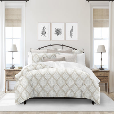 product image for cressida linen bedding by 6ix tailor cre aur lin bsk tw 15 15 40