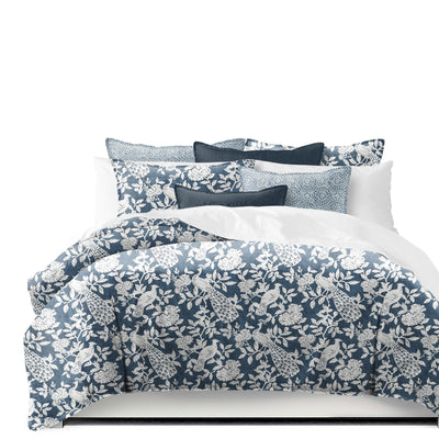 product image of lark navy bedding by 6ix tailor lrk bof nav bsk tw 15 1 58