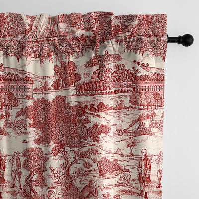 product image for beau toile red drapery by 6ix tailors bea ger red pp 20108 pr 1 44