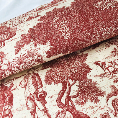 product image for beau toile red bedding by 6ix tailors bea ger red cmf fd 3pc 6 60