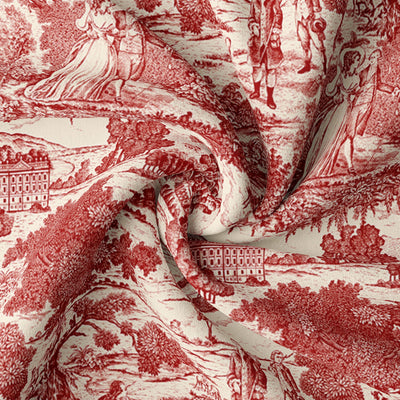 product image for beau toile red bedding by 6ix tailors bea ger red cmf fd 3pc 4 25
