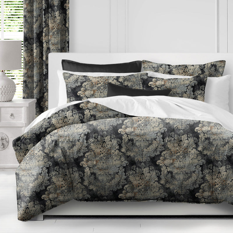 media image for bentley linen cindersmoke bedding by 6ix tailors ben pas cin cmf fd 3pc 14 293