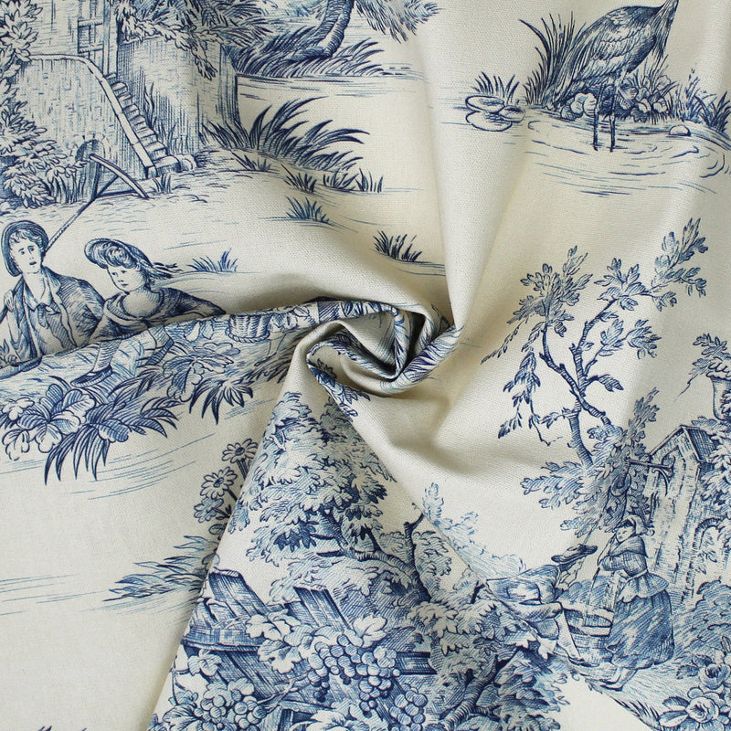 media image for bouclair blue drapery by 6ix tailors bou jos blu pp 20108 pr 2 254