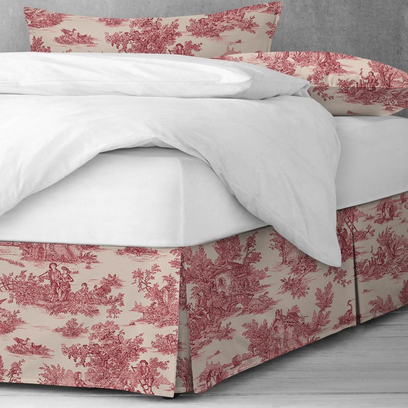 media image for bouclair red bedding by 6ix tailors bou jos red cmf fd 3pc 8 230