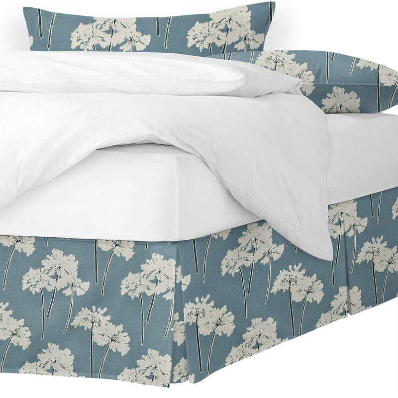 media image for summerfield blue bedding by 6ix tailor smf flo blu bsk tw 15 7 22