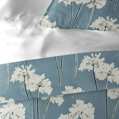 product image for summerfield blue bedding by 6ix tailor smf flo blu bsk tw 15 5 29