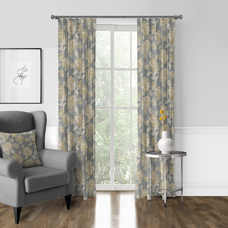 media image for golden bloom barley drapery by 6ix tailor gdb gae bar pp 20108 pr 7 25