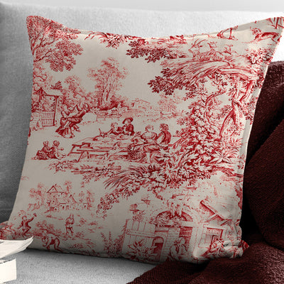 product image for maison toile red bedding by 6ix tailors mai gen red cmf fd 3pc 11 23