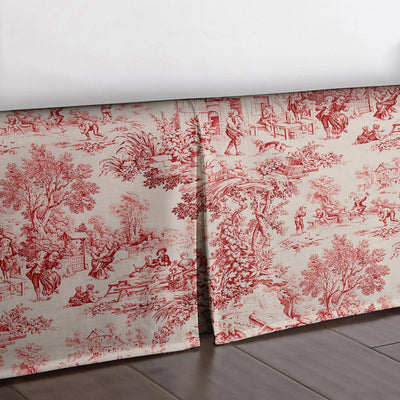 product image for maison toile red bedding by 6ix tailors mai gen red cmf fd 3pc 9 52