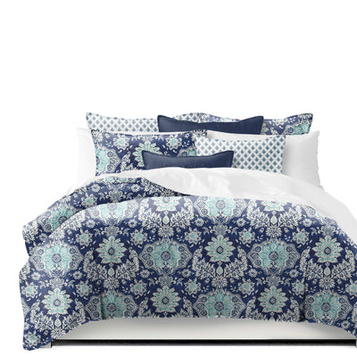 product image of osha blue aqua bedding by 6ix tailor osh med blu bsk tw 15 1 524