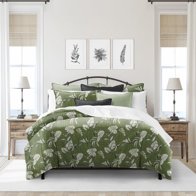 product image for tropez green bedding by 6ix tailor trp ram gre bsk tw 15 15 32
