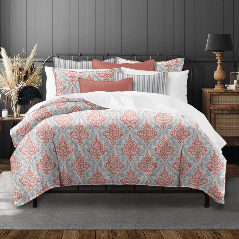 media image for adira coral bedding by 6ix tailor ada sal cor bsk tw 15 14 215